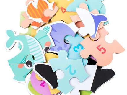 Set din 6 puzzle-uri pentru copii 3 ani+ - Bebeboo - Totul pentru copii. Jucării, Hăinuțe, Perne, Mobilier, Textile