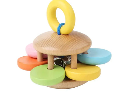 Set 4 jucării senzoriale din lemn, 6 luni+ - Bebeboo - Totul pentru copii. Jucării, Hăinuțe, Perne, Mobilier, Textile
