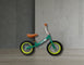 Bicicletă de echilibru Balance Lux Verde, Roți cauciuc - Bebeboo - Totul pentru copii. Jucării, Hăinuțe, Perne, Mobilier, Textile