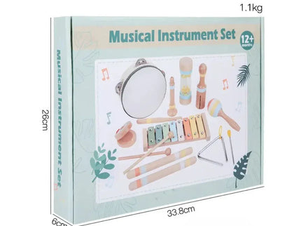 Set din 7 instrumente muzicale, 1 an+ - Bebeboo - Totul pentru copii. Jucării, Hăinuțe, Perne, Mobilier, Textile