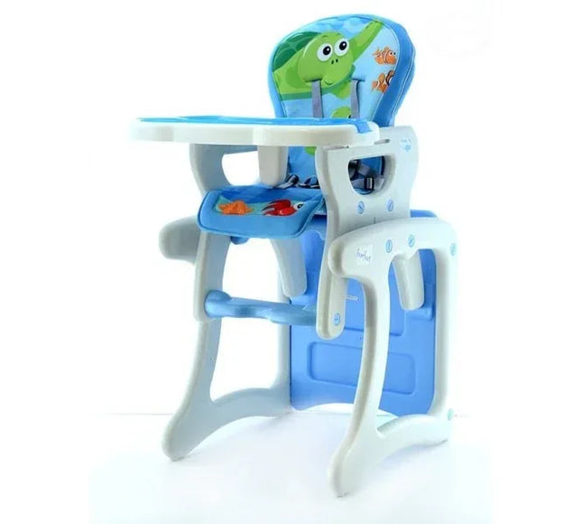 Scaun de masa multifunctional EURObaby HB-GY02 - Albastru - Bebeboo - Totul pentru copii. Jucării, Hăinuțe, Perne, Mobilier, Textile