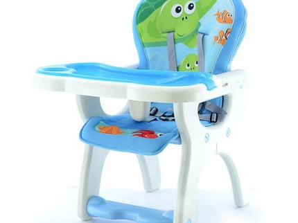 Scaun de masa multifunctional EURObaby HB-GY02 - Albastru