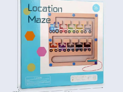 Trenuleț Magnetic al culorilor și numerelor, 3 ani+ - Bebeboo - Totul pentru copii. Jucării, Hăinuțe, Perne, Mobilier, Textile