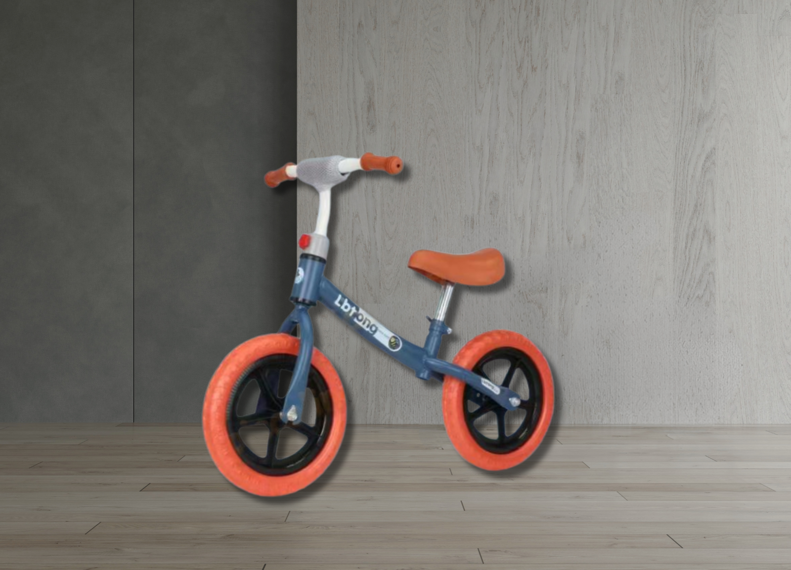 Bicicletă de echilibru Balance Extra Albastră, Roti din spuma EVA