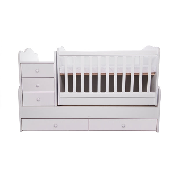 Patut transformabil VESSANTI Touring - Alb