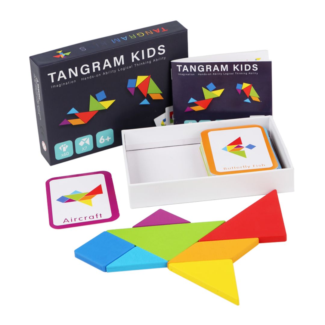 Tangram Kids - Joc de logică și creativitate, 3 ani+