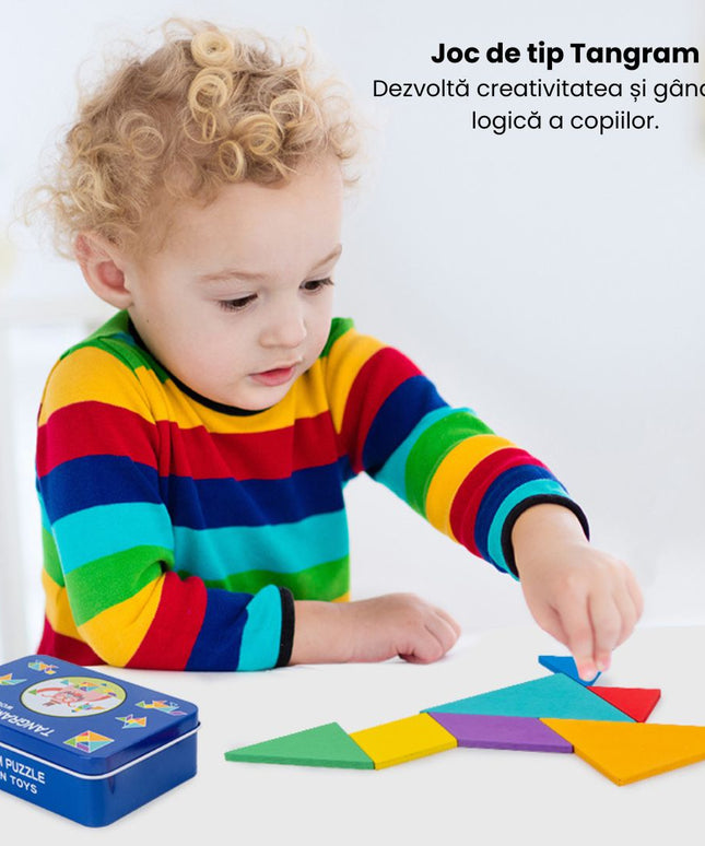 Puzzle din Lemn - Egg Puzzle, 7 pies, 3 ani+