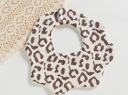 Baveta din bumbac organic pentru bebelusi – Animal Print, 0 luni+