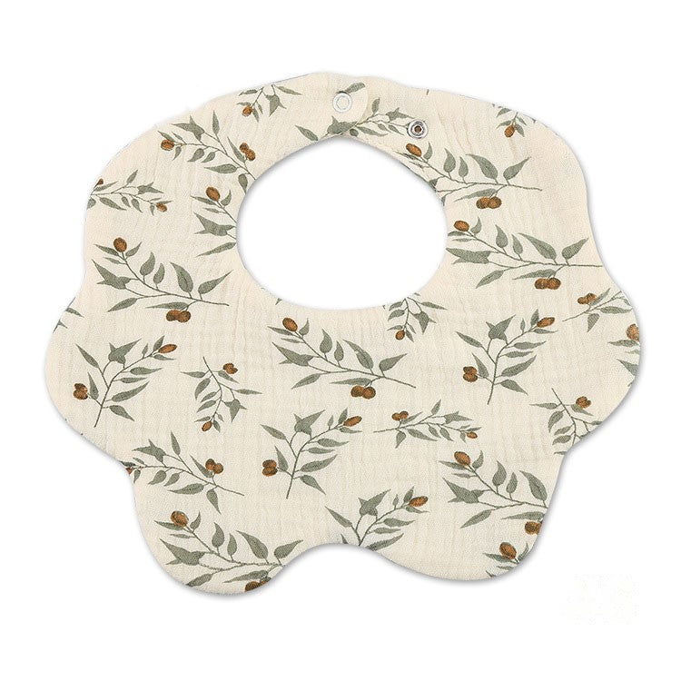 Baveta din bumbac organic pentru bebelusi, 0+ luni