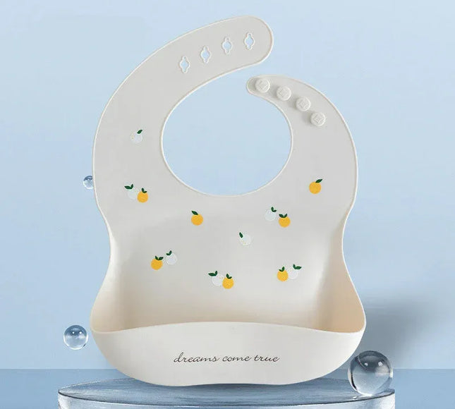 Baveta bebelusi din silicon, 6 luni+ - Bebeboo - Totul pentru copii. Jucării, Hăinuțe, Perne, Mobilier, Textile