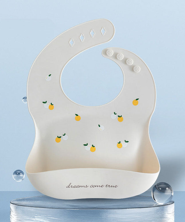 Baveta bebelusi din silicon, 6 luni+