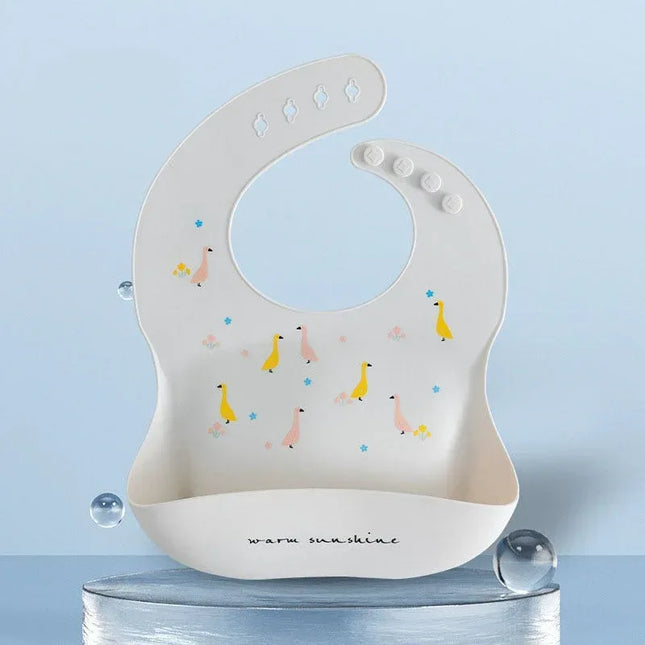 Baveta bebelusi din silicon, 6 luni+ - Bebeboo - Totul pentru copii. Jucării, Hăinuțe, Perne, Mobilier, Textile