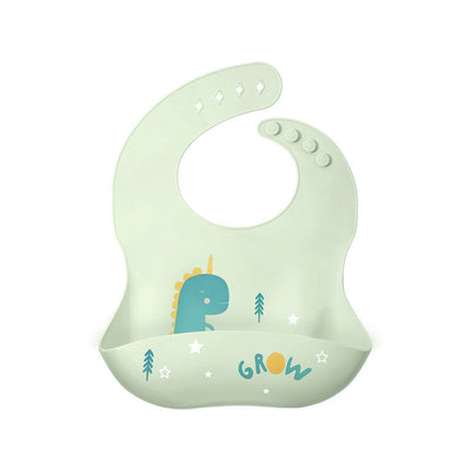 Baveta bebelusi din silicon, 6 luni+