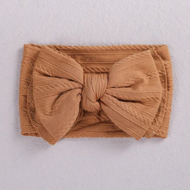 Bentita pentru fetite Elegant Touch – Caramel, 2-4 ani, poliester