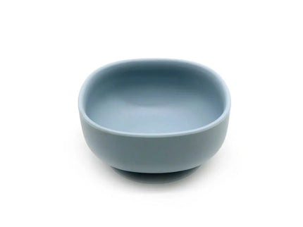 Bol diversificare bebelusi - Dusty Blue, silicon, 6 luni+