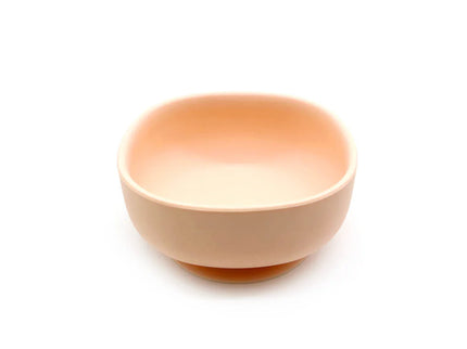 Bol diversificare bebelusi - Peach, silicon, 6 luni+