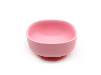 Bol diversificare bebelusi - Pink, silicon, 6 luni+