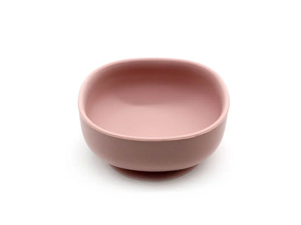 Bol diversificare bebelusi - Rose Pink, silicon, 6 luni+