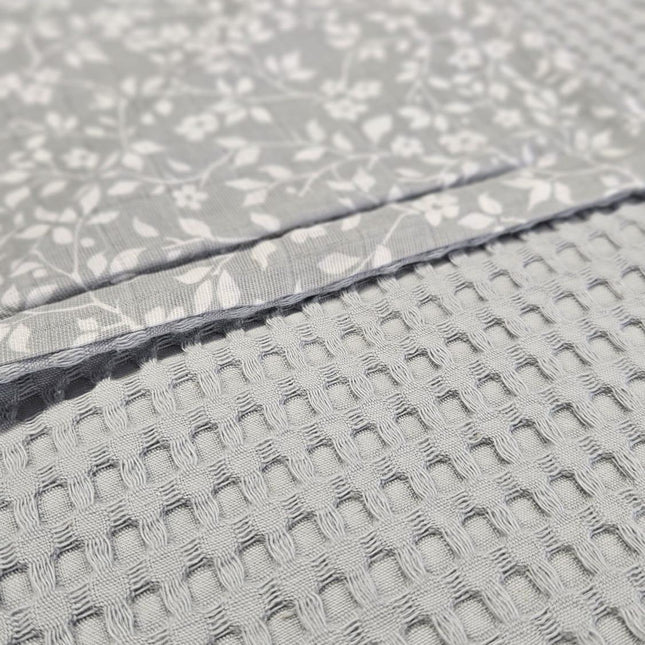 Paturica Pentru Copii Din Muselina Si Bumbac Waffle 75x95 cm - Bebeboo - Totul pentru copii. Jucării, Hăinuțe, Perne, Mobilier, Textile