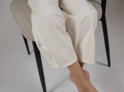 Pantaloni ecru din catifea pentru fete - Bebeboo - Totul pentru copii. Jucării, Hăinuțe, Perne, Mobilier, Textile