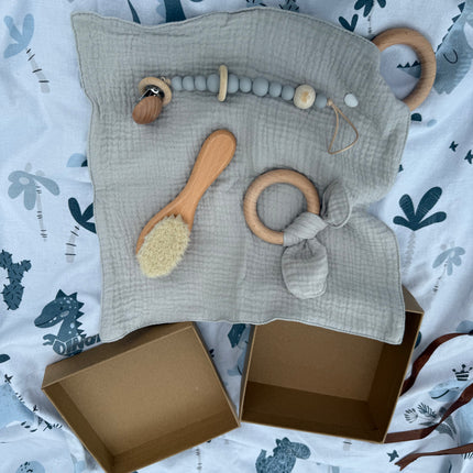 Set cadou nou-născuți - Gri