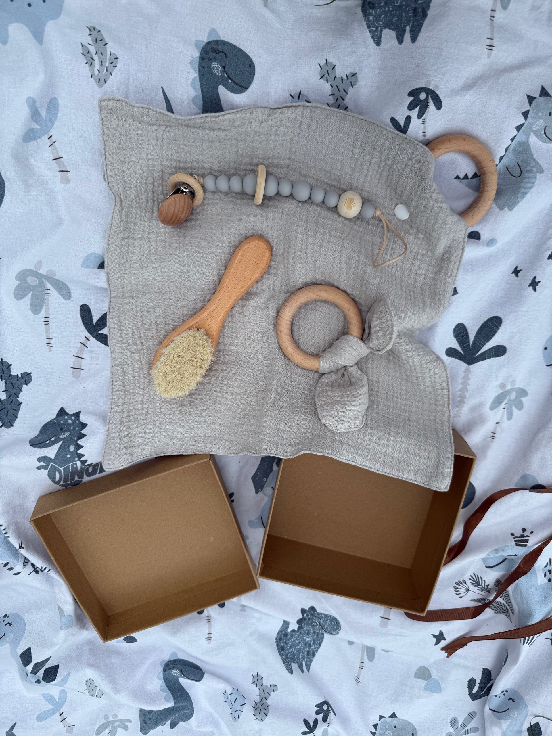 Set cadou nou-născuți - Gri