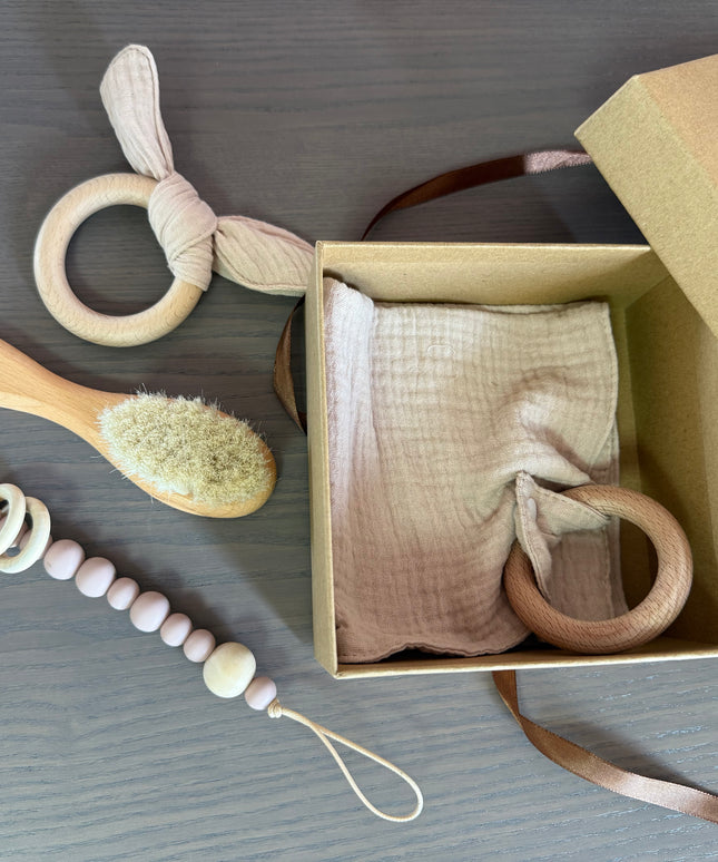 Set cadou nou-născuți - Roz Pal