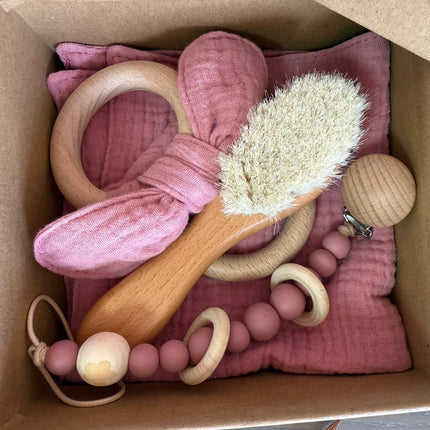 Set cadou nou-născuți - Roz