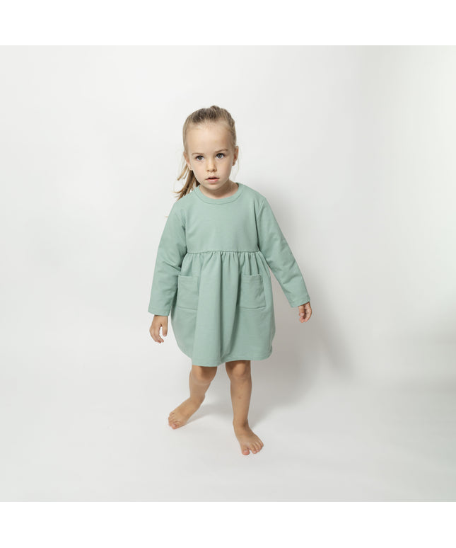 Rochita verde cu buzunare