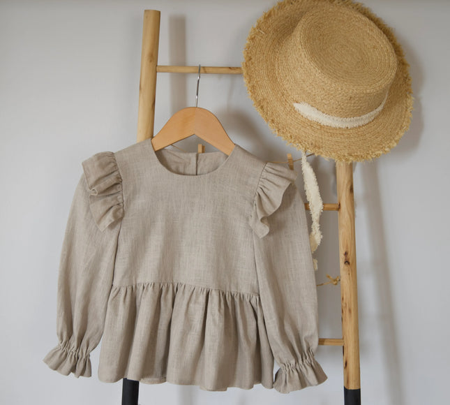 Set bej fete din in 1-10 ani - Bebeboo - Totul pentru copii. Jucării, Hăinuțe, Perne, Mobilier, Textile
