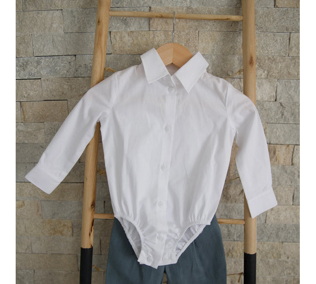 Camasa Body Alba - Bebeboo - Totul pentru copii. Jucării, Hăinuțe, Perne, Mobilier, Textile