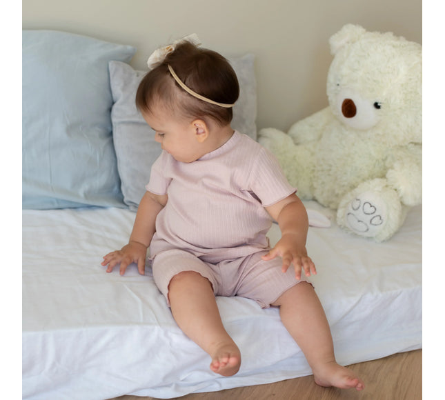 Compleu fete roz - Bebeboo - Totul pentru copii. Jucării, Hăinuțe, Perne, Mobilier, Textile