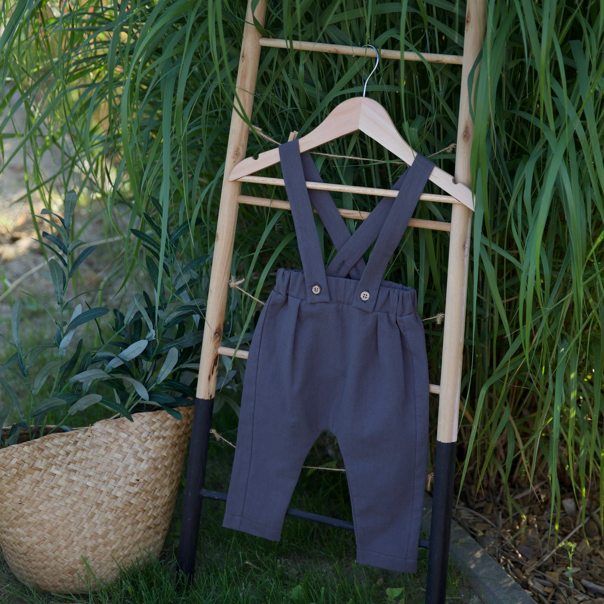 Costum Botez Baieti Gri Vesta Cu Pantaloni