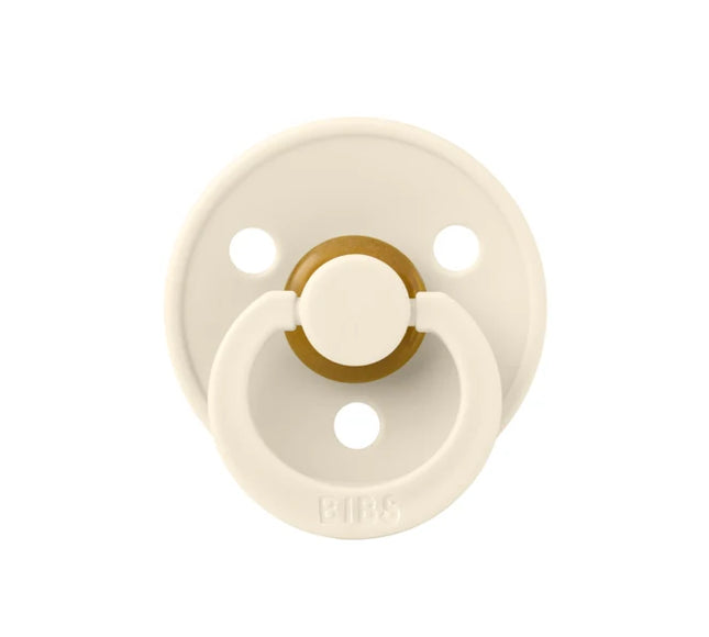 Suzeta BIBS Colour - Ivory, latex, 6 luni+