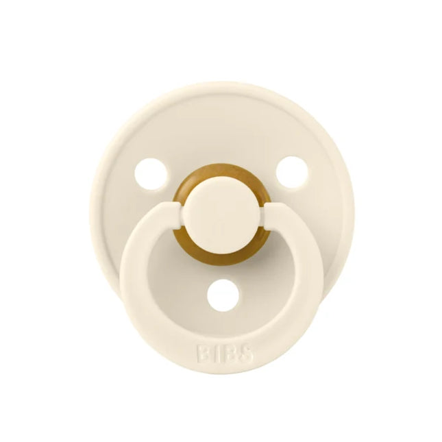 Suzeta BIBS Colour - Ivory, latex, 6 luni+
