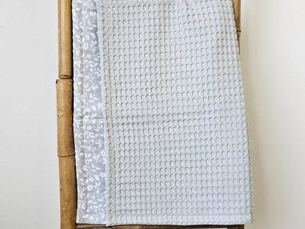 Paturica Pentru Copii Din Muselina Si Bumbac Waffle 75x95 cm - Bebeboo - Totul pentru copii. Jucării, Hăinuțe, Perne, Mobilier, Textile