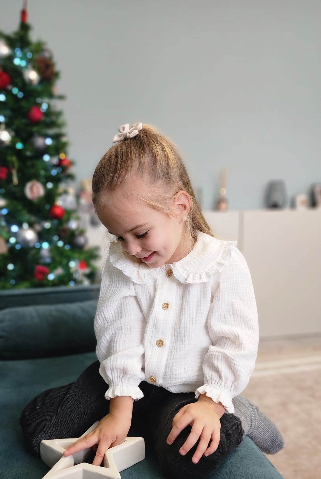 Camasa alba din muselina