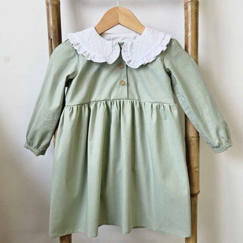 Rochita fetite verde 1-6 ani