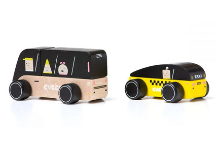 Jucarie din lemn, Cubika - City Truck