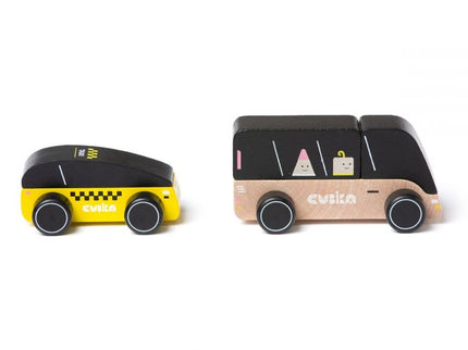 Jucarie din lemn, Cubika - City Truck