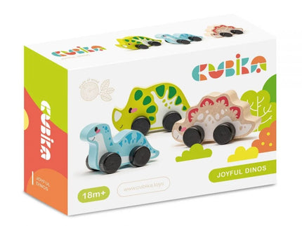 Jucarie din lemn, Cubika - Dinos Family