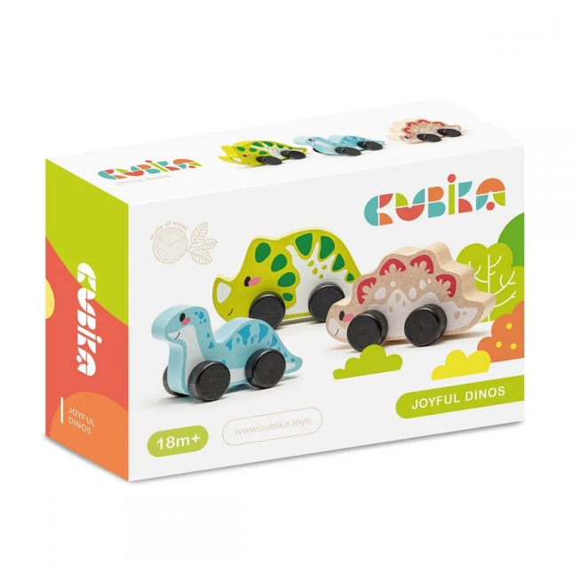 Jucarie din lemn, Cubika - Dinos Family