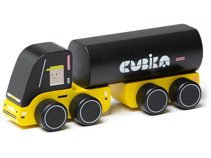 Jucarie din lemn, Cubika - Tank Truck