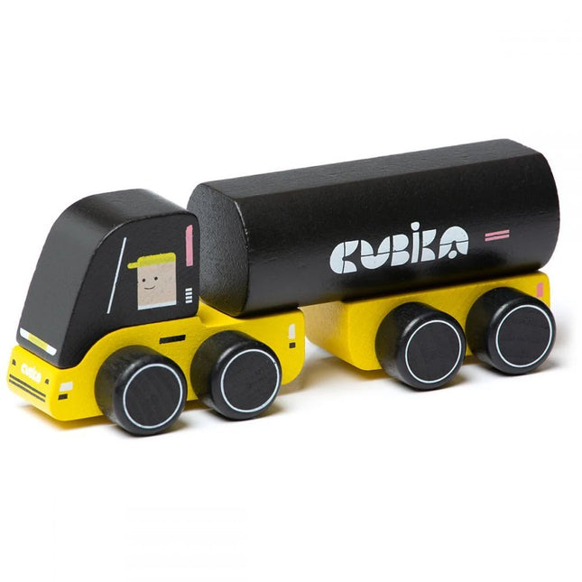 Jucarie din lemn, Cubika - Tank Truck