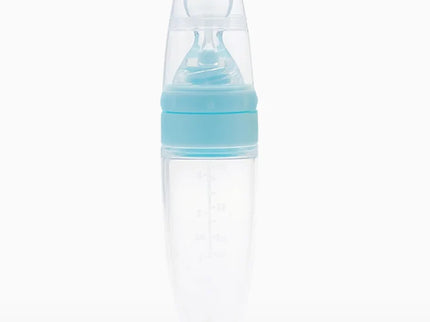 Lingurita pentru hranirea bebelusului, 6 luni+, diverse culori, silicon+PP