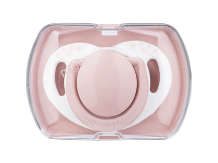 Mini set cadou bebelusi Mamajoo, Roz Pudra, 150 ml/S, 0 luni+, PP + Silicon