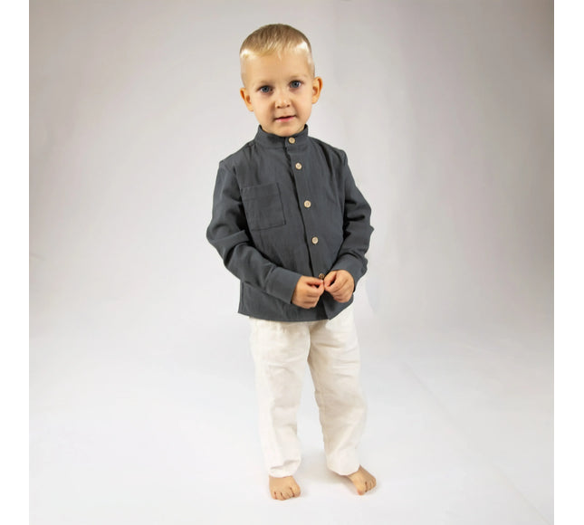 Pantaloni ecru din catifea pentru baieti - Bebeboo - Totul pentru copii. Jucării, Hăinuțe, Perne, Mobilier, Textile