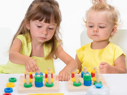 Joc educativ de potrivire a culorilor, 1-2 jucători, 3 ani+ - Bebeboo - Totul pentru copii. Jucării, Hăinuțe, Perne, Mobilier, Textile