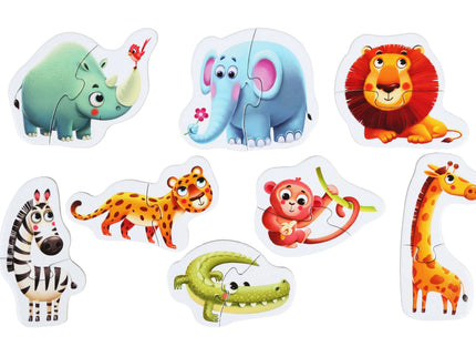 Puzzle - Animalutele din Africa