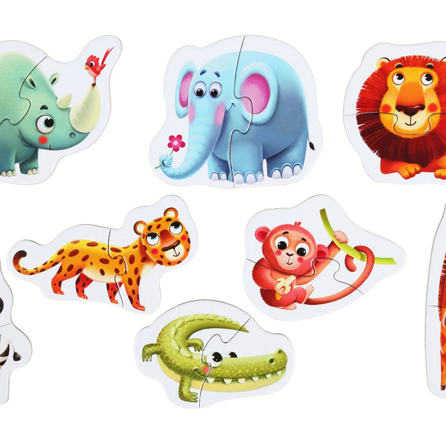 Puzzle - Animalutele din Africa
